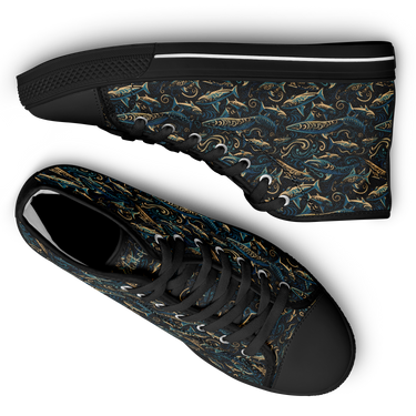 Chokefish™ Urban Peak Retro High Tops-Marine-003-2